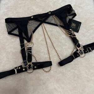 Honey Birdette Sana Suspender M